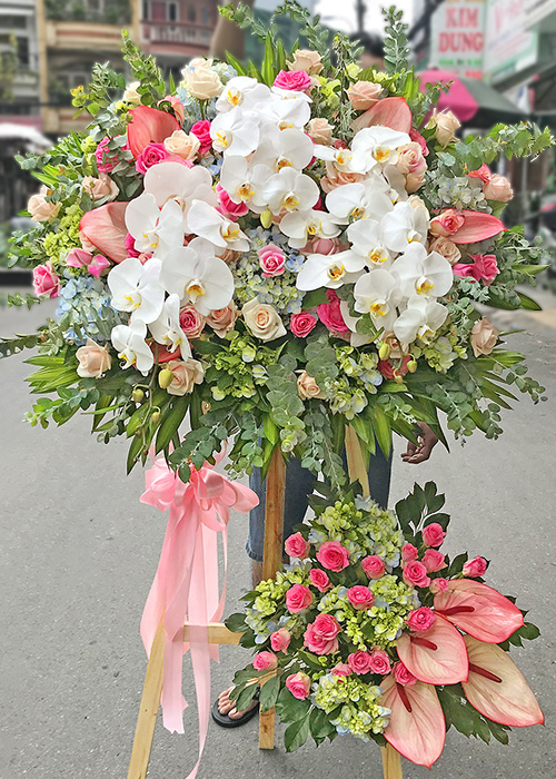 Hoa khai trương tại shop hoa tươi Cần Giờ