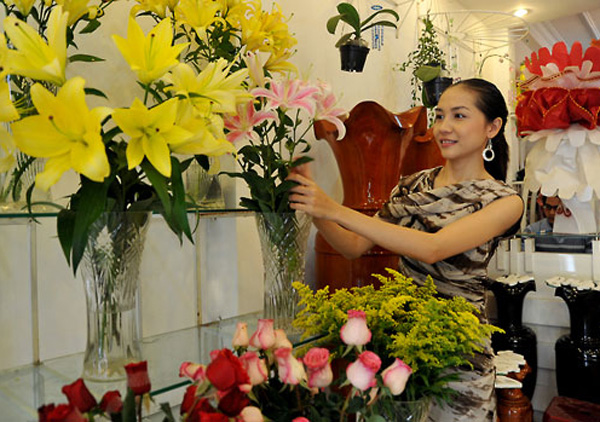 shop hoa tươi tại quận 7