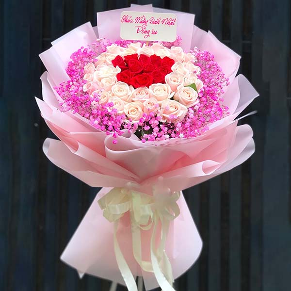 Mẫu bó hoa đẹp tại shop hoa Tân Phú