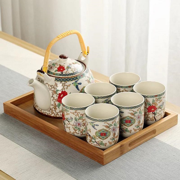 Tặng bố bộ ly uống trà