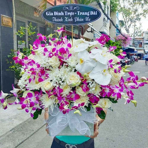 lẵng hoa đám tang hà nội