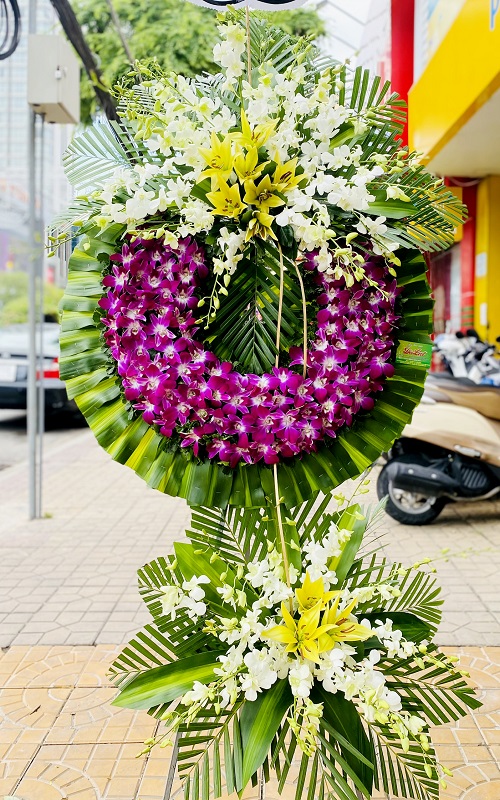 vòng hoa tang lễ tại hà nội