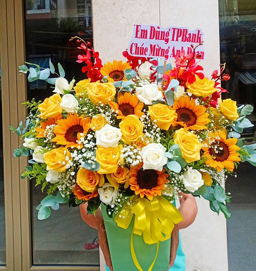 hoa sinh nhật tại shop hoa di linh lâm đồng
