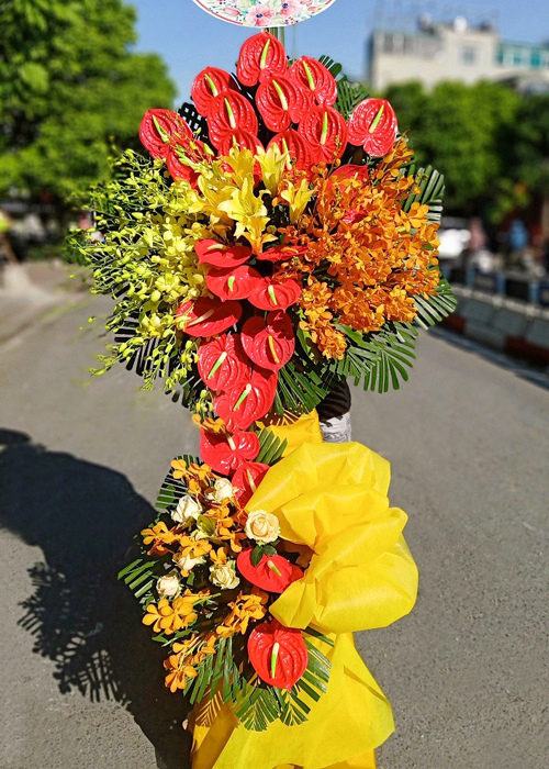 hoa tươi châu thành long an