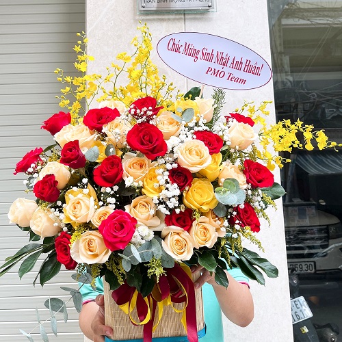hoa sinh nhật tại shop hoa thăng bình quảng nam