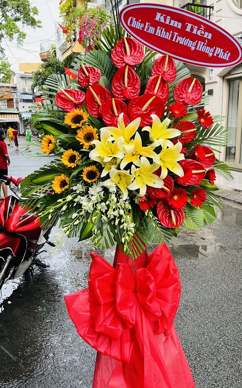 kệ hoa khai trương tiên phước quảng nam