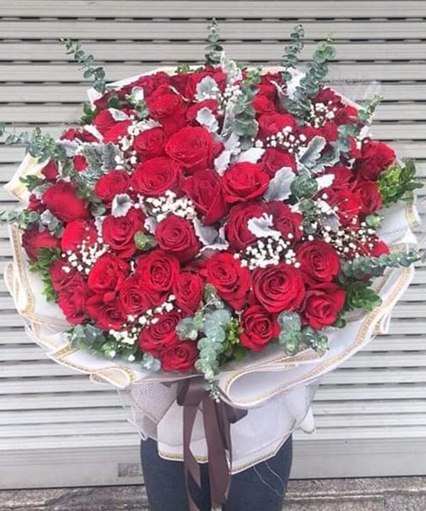 Bó hoa tươi đẹp tại shop hoa tươi Châu Đốc An Giang