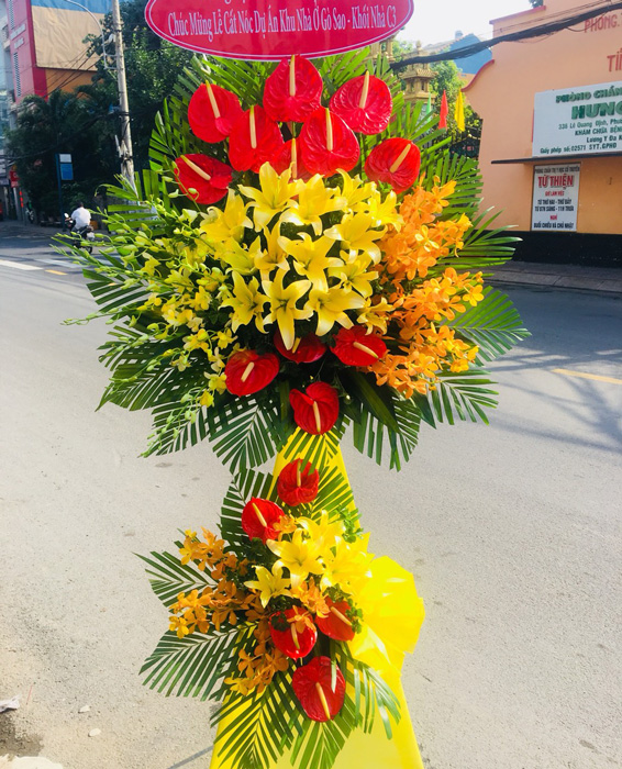 Hoa khai trương Bình Định