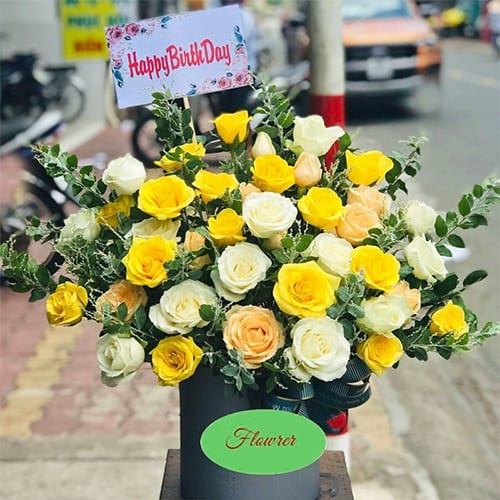 hoa tươi đẹp tại shop hoa tươi Hàm Tân Bình Thuận