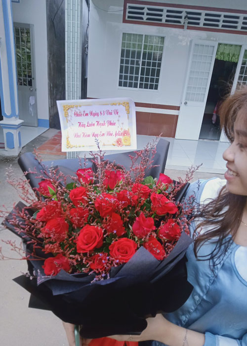 Hoa sinh nhật Cà Mau