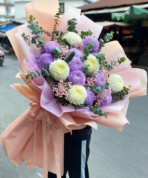 bó hoa tươi đẹp tại shop hoa tươi Bình Thủy Cần Thơ
