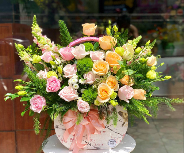 hoa chúc mừng khai trương tại shop hoa tươi Bình Thủy Cần Thơ