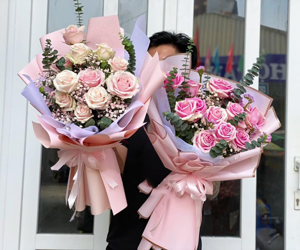 bó hoa Cần Thơ Cờ Đỏ bó hoa đẹp