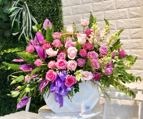 bó hoa Cần Thơ Cờ Đỏ bó hoa đẹp