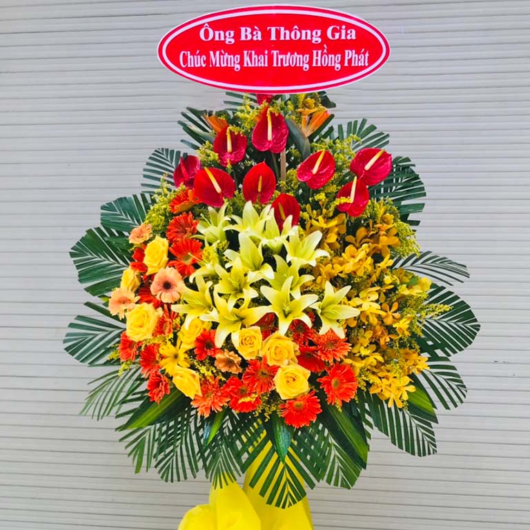 hoa khai trương đà nẵng