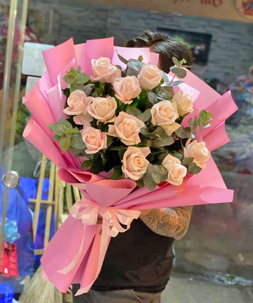 Cửa hàng hoa tươi tại Mường Chà Điện Biên