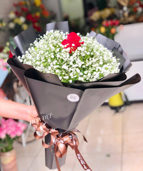 Mẫu bó hoa chúc mừng sinh nhật