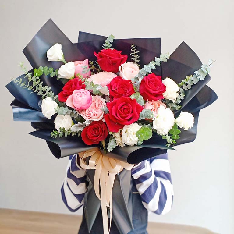 hoa bó đẹp hà nội