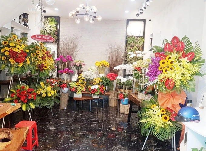 Tiệm hoa tươi tại Hậu GIang