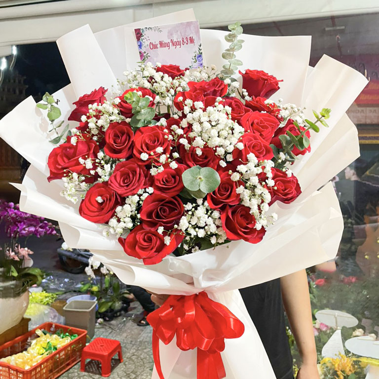 Bó hoa hồng đẹp