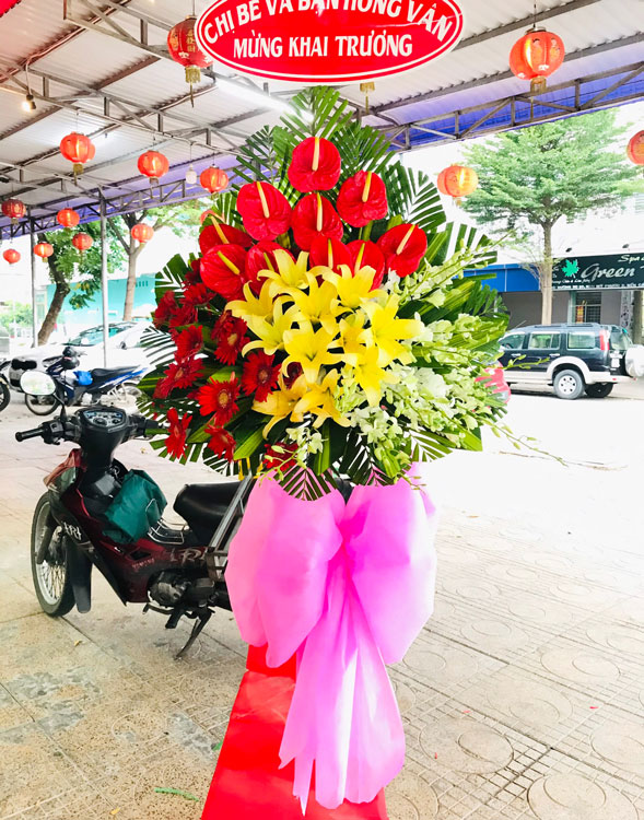 hoa khai trương Cửa hàng hoa tươi ở Nam Định