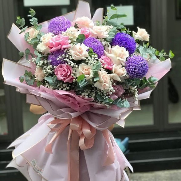 Bó hoa sinh nhật hoa tươi Nam Định