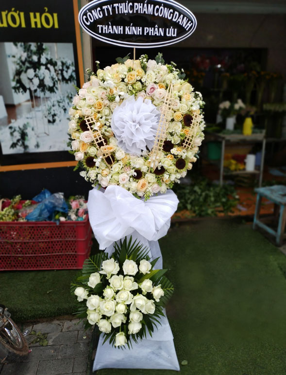 Hoa tang lễ Tiệm hoa tươi Nam Định 