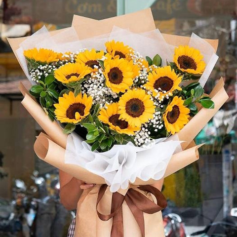 Bó hoa hướng dương