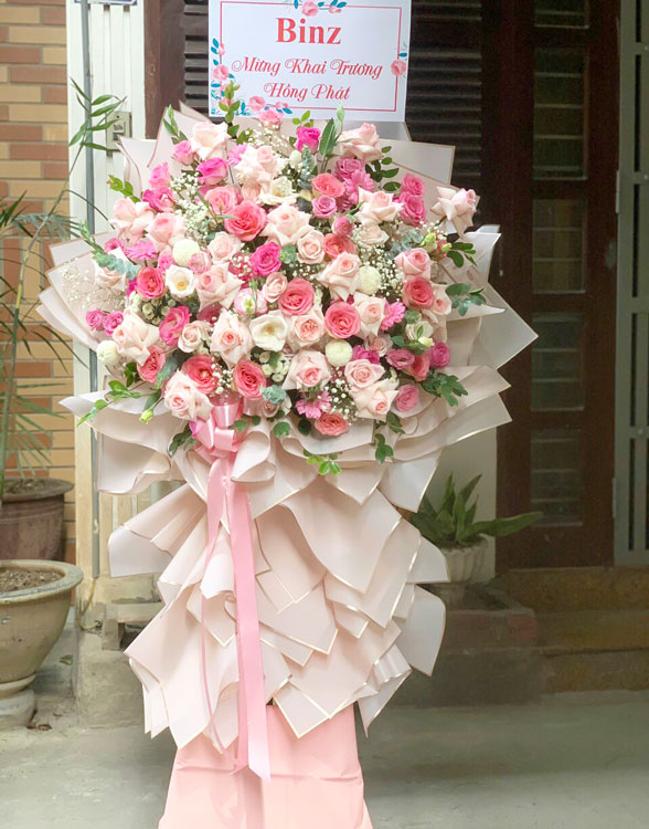 Hoa khai trương cửa hàng hoa tươi Quảng Nam