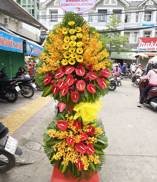 hoa khai trương sóc trăng