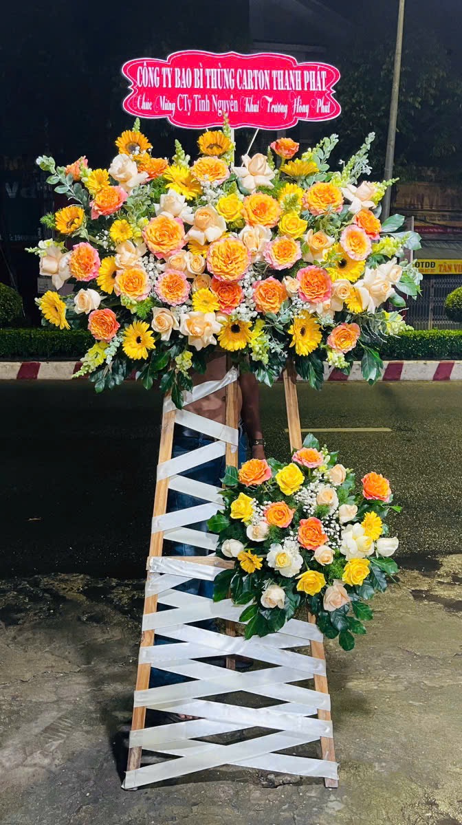 hoa khai truong
