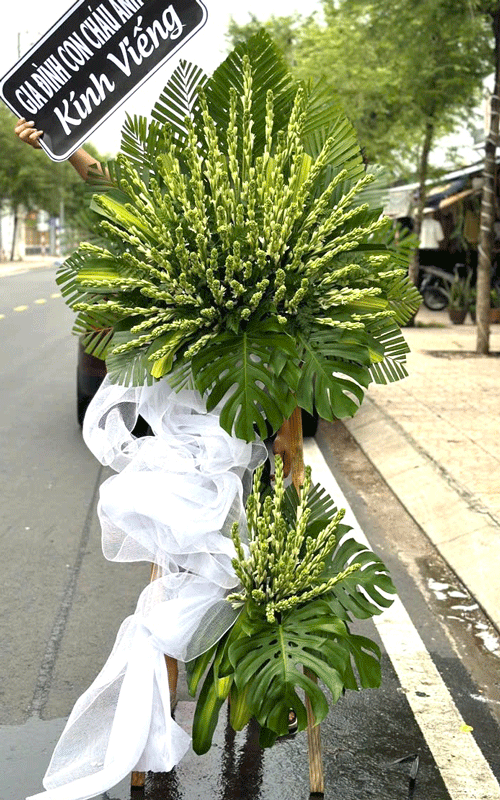 vong hoa tang le